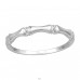 Bambus mit Zirkonia - 925Er Silber Ringe Mit Steinen A4S49898