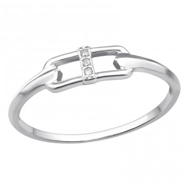 Cataramă cu zirconiu - Argint 925 Inele Cu Pietre A4S50091