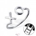 Xo - 925 Sterling Silver Midi Rings A4S20446