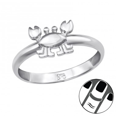 Krab - Striebro 925 Midi prstene A4S39832