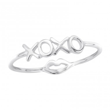 Strieborné Xoxo A Pery - Striebro 925 Prstene bez kameňov A4S24609