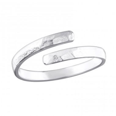 Open - 925 Sterling Silver Basic Rings A4S32282