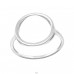 Oval - 925 Sterling Silver Basic Rings A4S35707