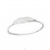 Feather - 925 Sterling Silver Basic Rings A4S35769