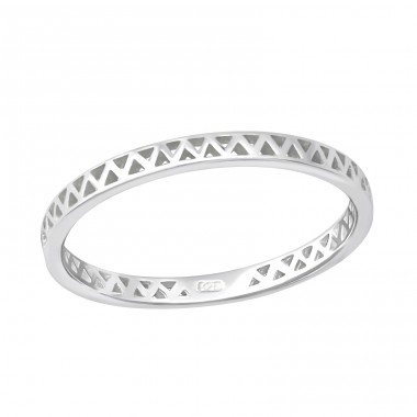 Zig Zag - 925 ezüst Egyszerű gyűrűk A4S36156