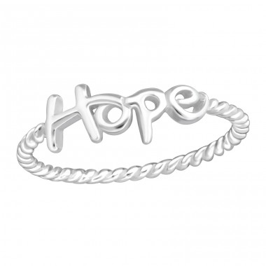 'hope' - Striebro 925 Prstene bez kameňov A4S37286