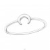 Moon - 925 Sterling Silver Basic Rings A4S37391