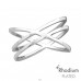 Intertwining - 925 Sterling Silver Basic Rings A4S37987