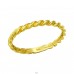 Rope - 925 Sterling Silver Basic Rings A4S38525