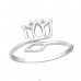 Tulip - 925 Sterling Silver Basic Rings A4S38956