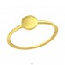 Round - 925 Sterling Silver Basic Rings A4S39221
