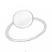Round - 925 Sterling Silver Basic Rings A4S39370