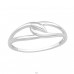 Knot - 925 Sterling Silver Basic Rings A4S40059