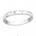 Patterned - 925 Sterling Silver Basic Rings A4S40457
