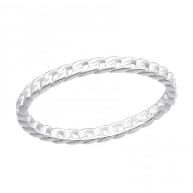 Chain - 925 Sterling Silver Basic Rings A4S40605