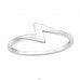 Thunderbolt - 925 Sterling Silver Basic Rings A4S41438