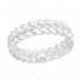 Braided - 925 Sterling Silver Basic Rings A4S41442
