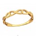 3x infinity linked together - 925 Sterling Silver Basic Rings A4S44601