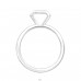 Diamant - Šperkové Striebro 925 Prstene Bez Kameňov A4S44616