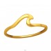 Golden Wave - 925 Sterling Silver Basic Rings A4S44745
