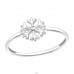 Snowflake - 925 Sterling Silver Basic Rings A4S44847
