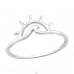 Wave - 925 Sterling Silver Basic Rings A4S44851