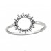 Vintage Sun - 925 Sterling Silver Basic Rings A4S45025
