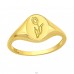 Golden Tulip - 925 Sterling Silver Basic Rings A4S45803