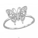 Fluturaș filigranat  - Argint 925 Inele Simple A4S51001