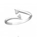 Converge - 925 Sterling Silver Toe Rings A4S21276