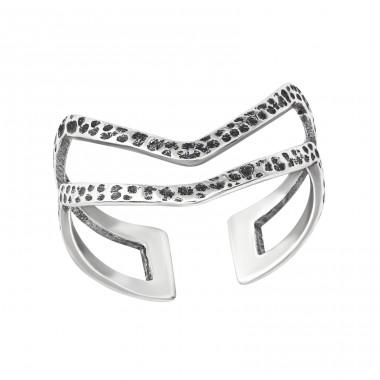 Arrow - 925 Sterling Silver Toe Rings A4S33834