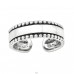 Oxidized - 925 Sterling Silver Toe Rings A4S39863