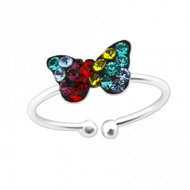 Butterfly - 925 Sterling Silver Toe Rings A4S39896