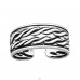 Rope oxydized - 925 Sterling Silver Toe Rings A4S41675