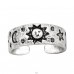 Sun, Moon & Stars - 925 Sterling Silver Toe Rings A4S41715
