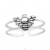 Bee oxidized - 925 Sterling Silver Toe Rings A4S42889