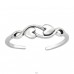 Hearts - 925 Sterling Silver Toe Rings A4S44860