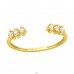 Sparkling with Zirconia - 925 Sterling Silver Toe Rings A4S47555