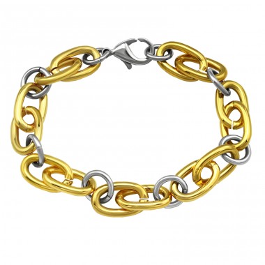 Chain - 316L Surgical Grade Stainless Steel Steel Bracelets for Men A4S4323