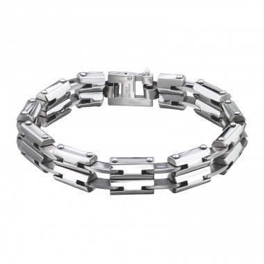 Dangerous - 316L Surgical Grade Stainless Steel Steel Bracelets for Men A4S8077