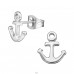 Anker - Chirurgischer 316L-Edelstahl Stahl-Ohrstecker A4S18489