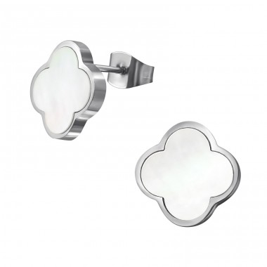 Flower - 316L Surgical Grade Stainless Steel Steel Ear Studs A4S32636