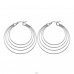 Hoops - 316L Surgical Grade Stainless Steel Steel Earrings A4S4946