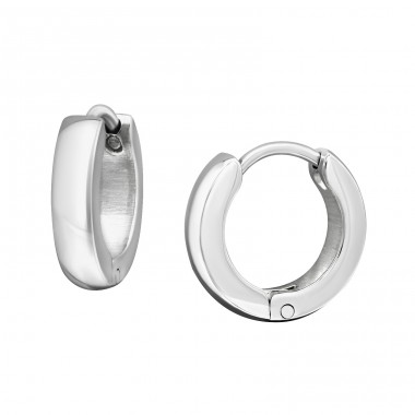 Hoops - 316L Surgical Grade Stainless Steel Steel Earrings A4S7761
