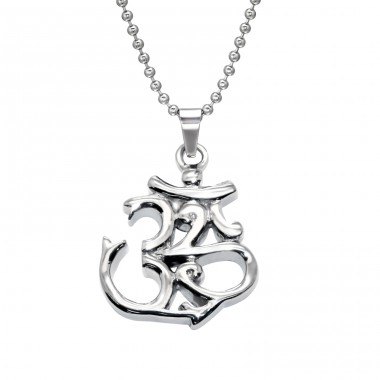Om Symbol - Chirurgicka nehrdzavejúca ocel Náhrdelníky z ocele A4S28416