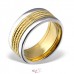 Gold Plated - Chirurgicka nehrdzavejúca ocel Prstene z ocele A4S22792