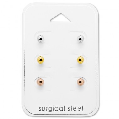 Guličky 4 Mm - Chirurgicka nehrdzavejúca ocel Ocelové Súpravy A4S28501