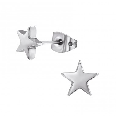 Star - Titanium Titan Ear Studs A4S31639