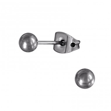 4mm Ball - Titanium Titan Ear Studs A4S33176