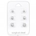 Set de 3 perechi de inimi - Grad Chirurgical 316L Din Oțel Inoxidabil Seturi A4S28565